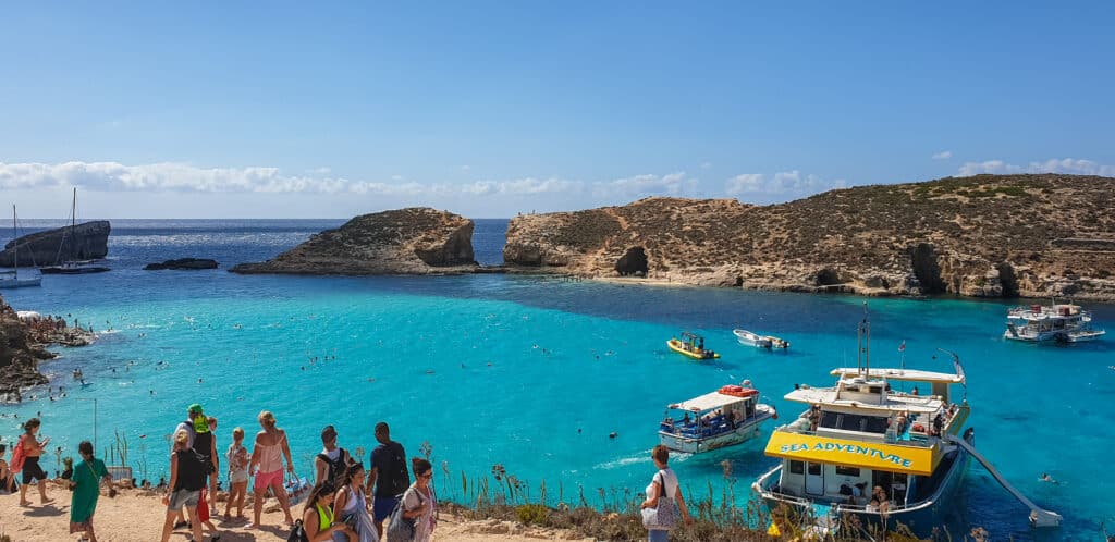 Blue Lagoon, Camino, Malta